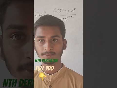 FORMULA PROOF | nth derivative | | Mahamaya Coaching Centre || Calculus Maths|