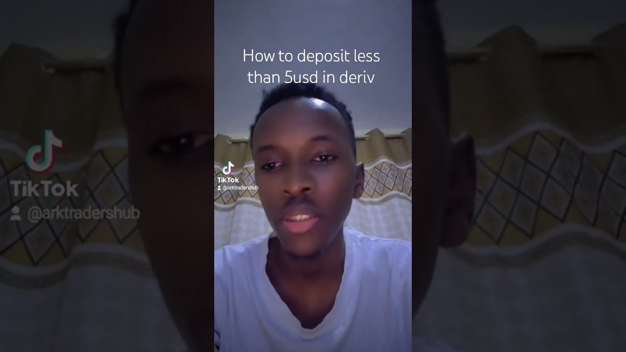 How to deposit less than 5usd in deriv. DM at +254 762 114227 if you have a question