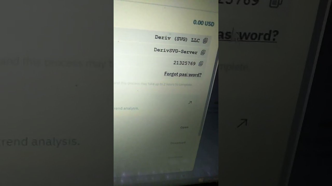 How to get Deriv investor password #investorpassword #daytrading #deriv #fyp #howtotiktok