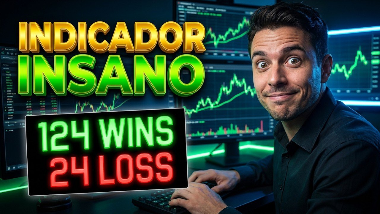 INDICADOR INSANOOO!! (124 WINS! X 24 LOSS) AULA1 (3 a 1) OPERANDO AO VIVO (3 A 1-Alf Trader-Avalon)