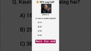 kya Aap Genius hon 🤔 | #shorts #gk #iq #youtubeshorts