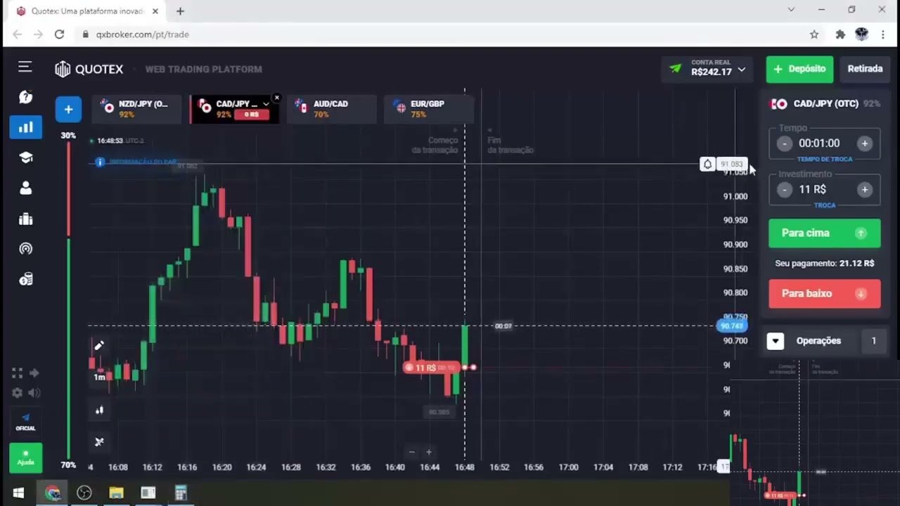 MARTINGALE REVELADO  Estratégia de Alavancagem no M1 para IQ Option e Quotex com Banca Pequena! 2026