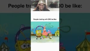 Me trading for the first time