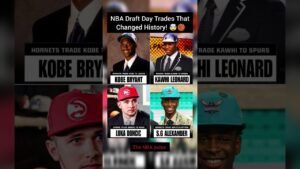 NBA Draft Day Trades That Changed History! 🤯🏀#nba #basketball #nbashorts #lakers #sports #nba2k23