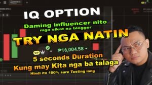 PAANO MAG TRADE ng 5 Seconds sa Iq Option Strategy #paanomagtrade #pinoytrader #tutorial