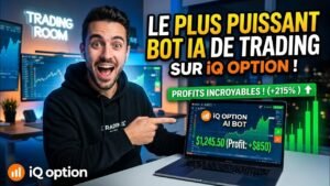 Robot IQ Option IA : L’application de Signaux pour Rentabiliser vos Trades