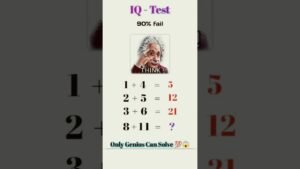 𝐢𝐪 𝐭𝐞𝐬𝐭 💯# #india #iqtest #iqoption #iqleval #iqlegend #mathematics #iqtes #iqlevelshort #braintest