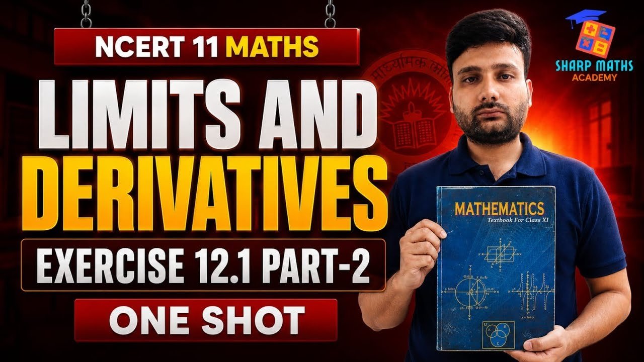 🔥 Class 11 Maths Chapter 12: Limits and Derivatives | Exercise 12.1 Fully Solved | NCERT | CBSE 2027