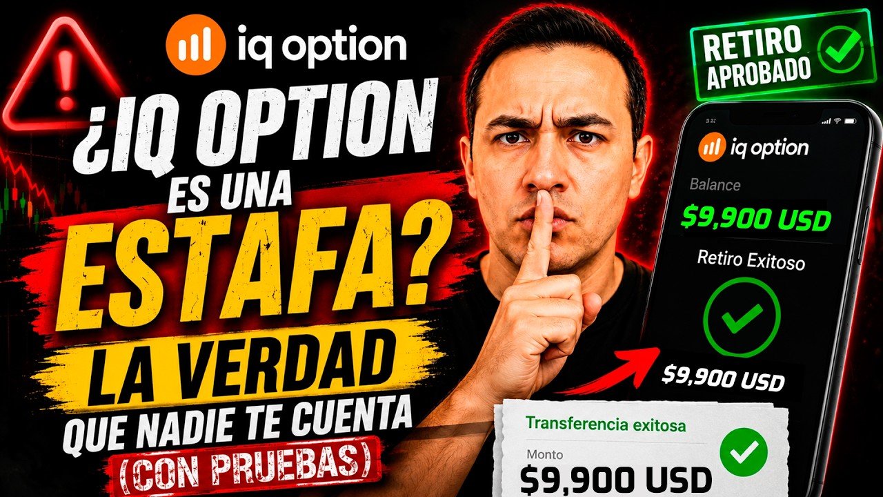 🔥 ¿IQ Option es una Estafa? La Verdad que Nadie te Cuenta (Con Pruebas)