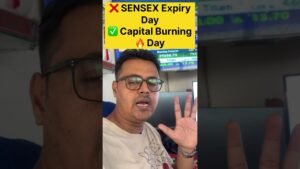 ❌ SENSEX Expiry Day✅ Capital Burning 🔥 Day #trading #sharemarket #ytshorts #viral #trending