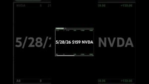 5/28/26 $159 NVDA #daytrade #trading #stockmarket #trader #daytrader #daytrading #entrepreneur
