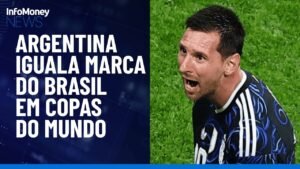 Argentina iguala marca do Brasil e chega à sétima final de Copa do Mundo | InfoMoney News