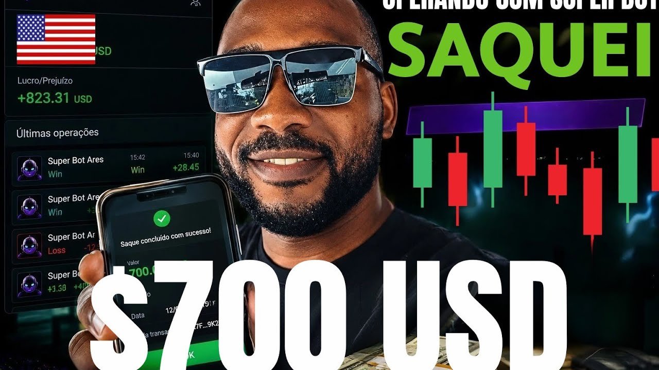 Como Consegui Sacar $700 USD Operando na SORA | Deriv
