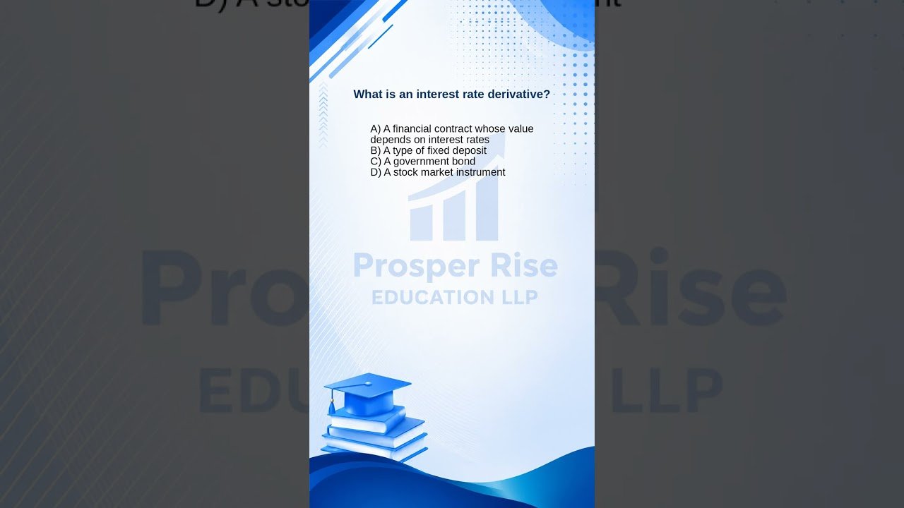 Core Concept: What is an Interest Rate Derivative? | NISM04 Exam Prep