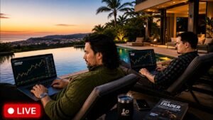 Day Trade AO VIVO R$5.000.000 Em Mesa Proprietária – DOMINANDO NASDAQ E GOLD 22/07/26