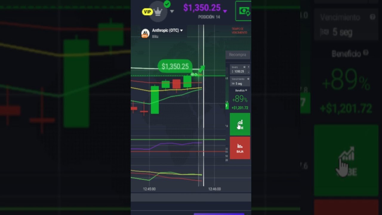 de $200 a $4800 en 2 minutos. #iqoption