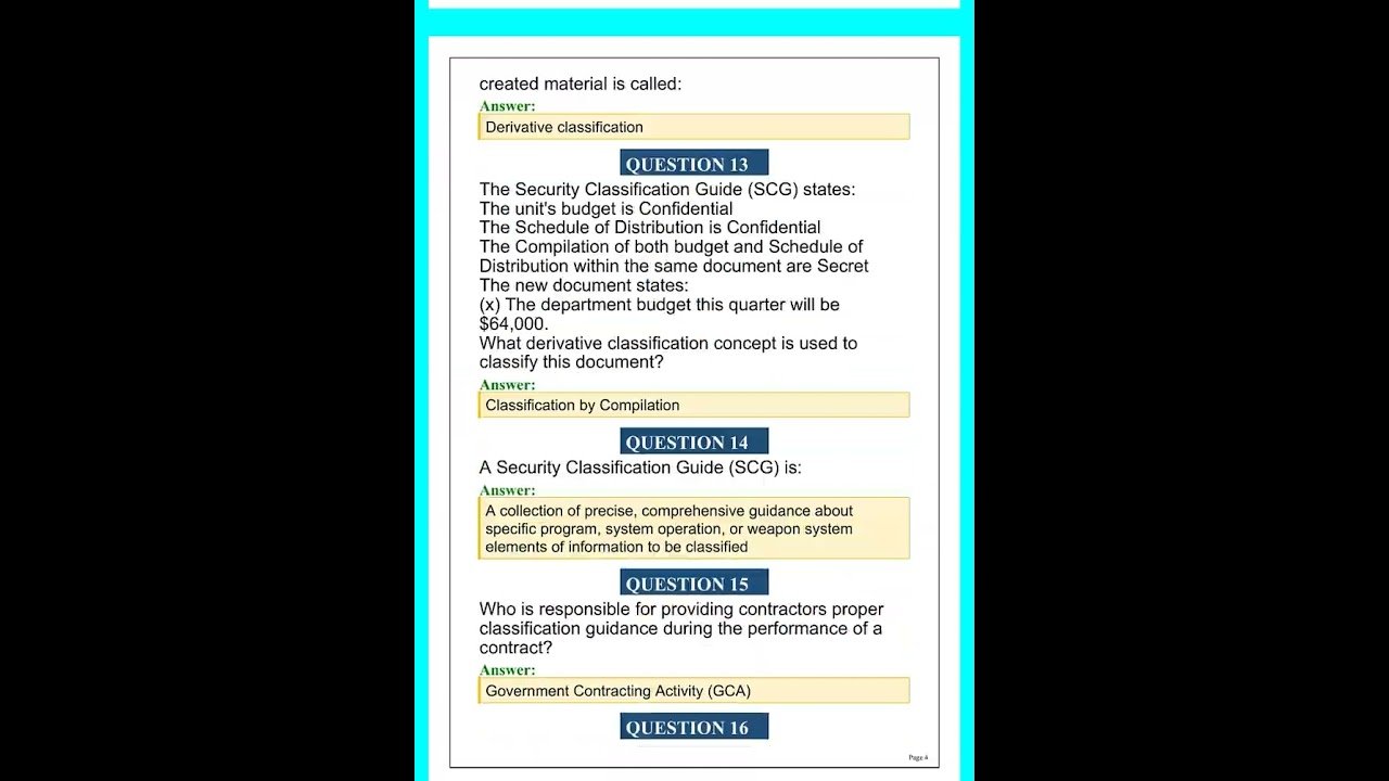Derivative Classification JKO Quizlet 2026 | Latest Practice Test Questions and Answers