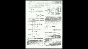 Derivatives of Hydrocarbons chapter 16 class 10th all questions answers CG bord English medium