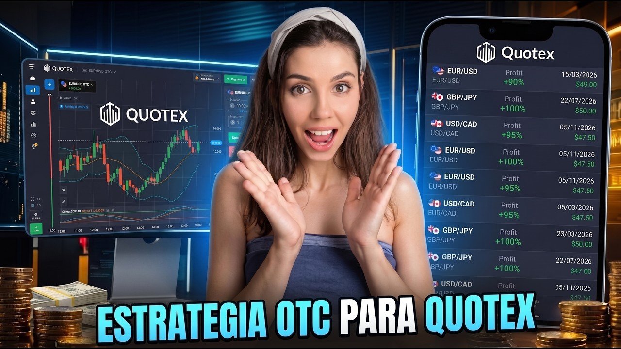 La Mejor Estrategia OTC con Media Móvil | Tutorial Completo