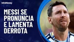 Messi diz que derrota da Argentina na Copa “causou dor imensa” | InfoMoney News