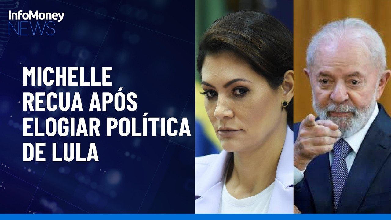 Michelle Bolsonaro tenta conter repercussão negativa após elogio a política de Lula | InfoMoney News
