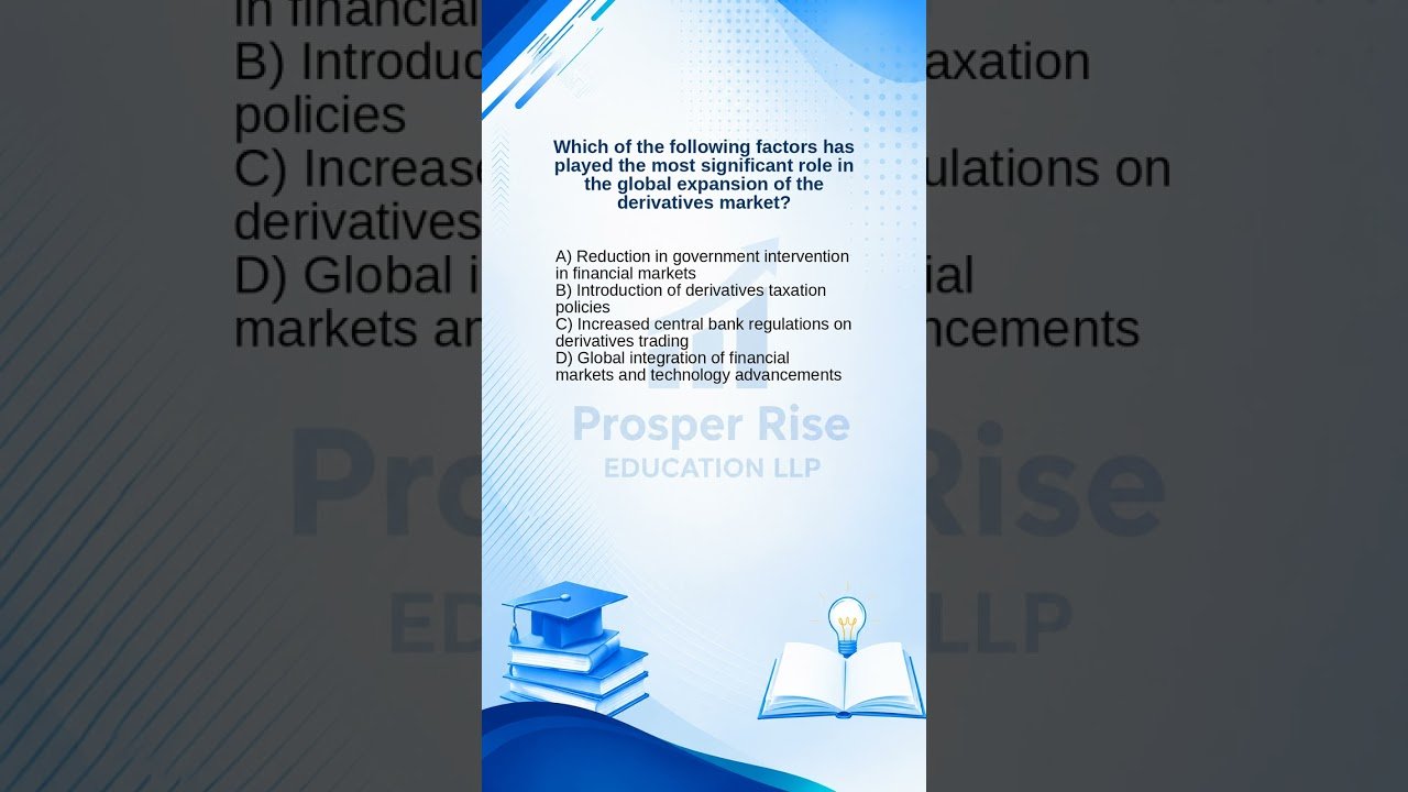NISM8 Exam: What Caused the Global Growth of the Derivatives Market? | NISM Series 8