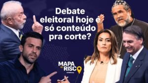 Relembre debates históricos no país: o Brasil está mesmo falando de política? | Mapa de Risco