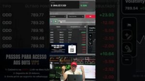 Rumo a 20$ de banhca na plataforma da Deriv