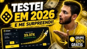 TESTEANDO A BLAZE EM 2026 E VENDO SE REALMENTE DA PARA GANHAR COM UM APLICATIVO DE I.A!!
