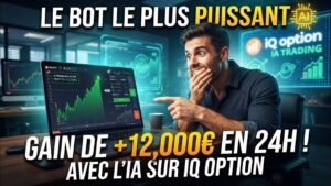 Trading IQ Option : J’ai testé un Robot IA pour générer des revenus passifs ! 📈