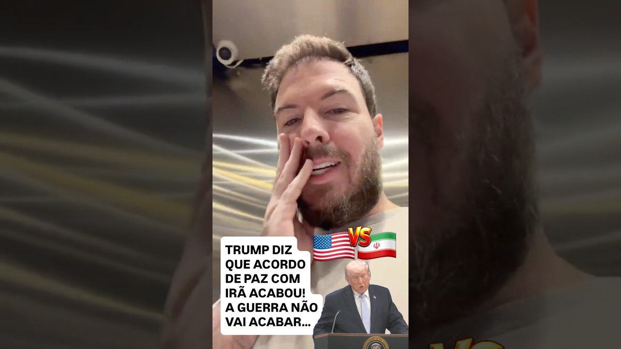 TRUMP MAIS UMA VEZ DESISTE DO CESSAR FOGO COM IRÃ!