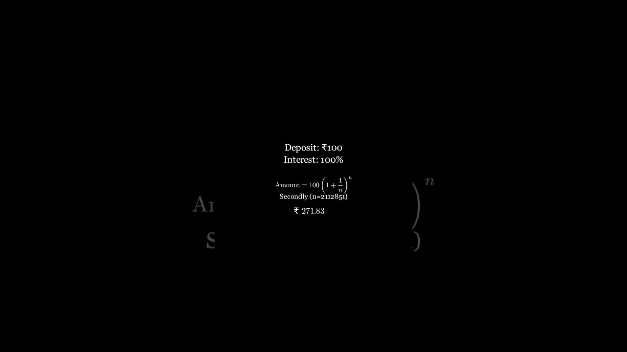 Why Is the Derivative of eˣ Equal to eˣ? | Hindi #maths #math #mathematics