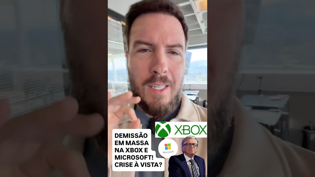 XBOX DEMITIU MILHARES DE PESSOAS! CRISE NA MICROSOFT?
