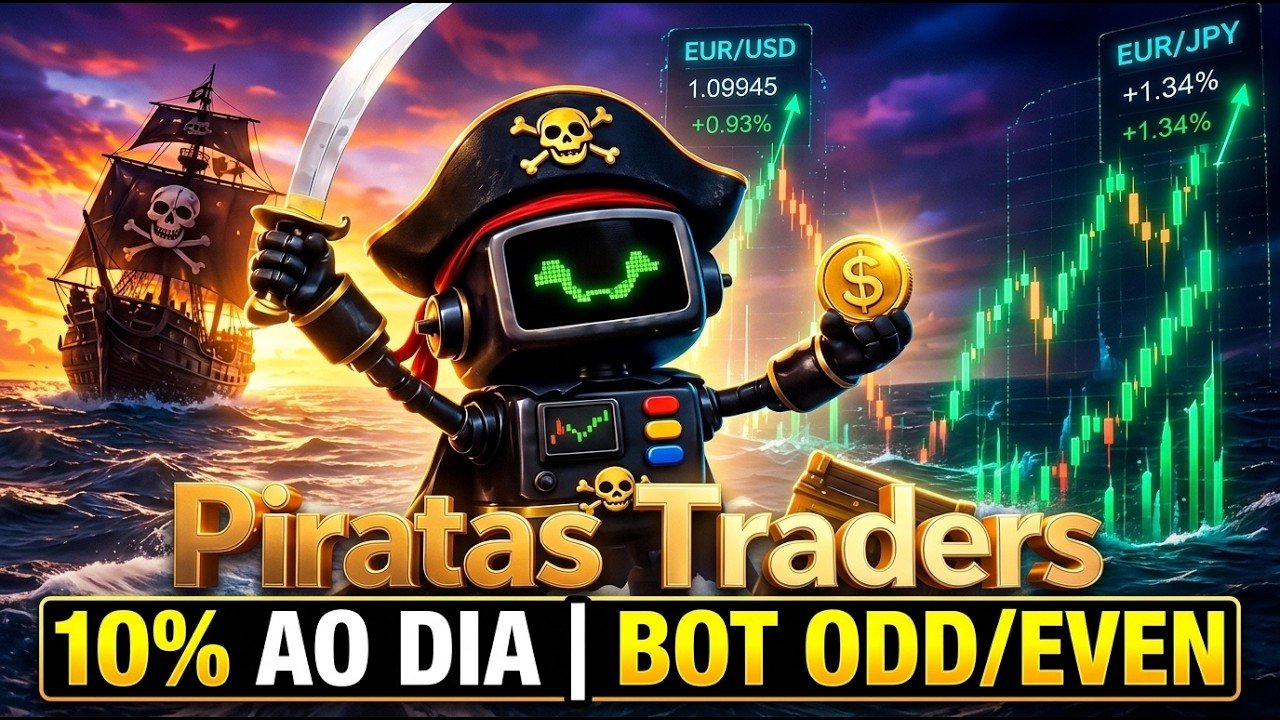 🚨 LUCRO RÁPIDO NA DERIV! BOT XML ÍMPAR/PAR BATENDO META DE 10% DIÁRIA