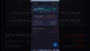 1.35L loss in option Trading #reels #intradaytrading