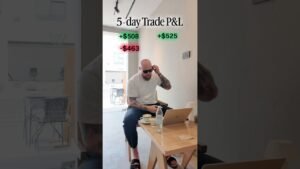 5-Day Trade P&L. Keep showing up.