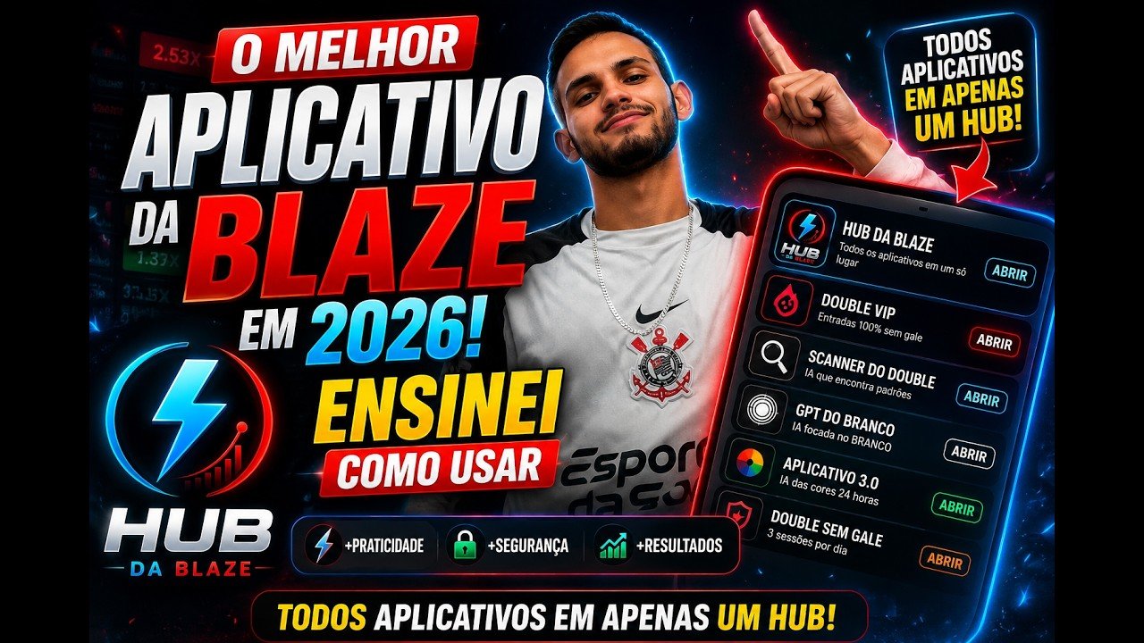 APLICATIVO PARA A BLAZE, MELHOR APP DE 2026 TENHA A MELHOR ASSERTIVIDADE DE FORMA RAPIDA NO HUB !!