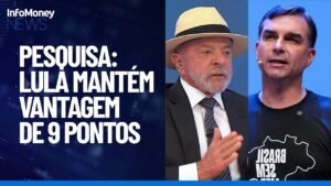 AtlasIntel:Lula e Flávio recuam, mas petista mantém vantagem de 9 pontos no 1º turno| InfoMoney News