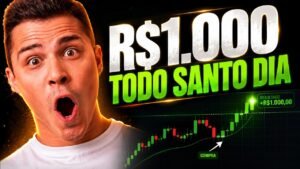 COMO BUSCAR R$1.000 POR DIA NAS OPÇÕES BINÁRIAS (ESTRATÉGIA COMPLETA)