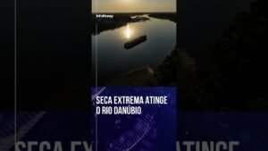 Danúbio vai de enchente a seca extrema em menos de dois anos