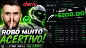 DERIV: ROBÔ QUE OPERA ESTRATÉGIA DE DIGÍTOS NA DERIV ME FAZ LUCRAR MUITO
