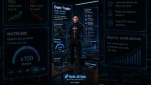Deriv Trader is designed around options and multipliers