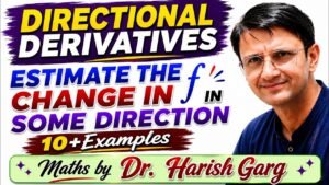 Estimate the change in f using directional derivative
