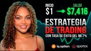ESTRATEGIA DE TRADING CON UN 96,7% DE GANANCIAS PARA OPCIONES BINARIAS (IQ OPTION | Quotex)