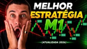 ESTRATÉGIA M1 para OPÇÕES BINÁRIAS em 2026 (Funciona na Iq Option, Quotex e Alpha)