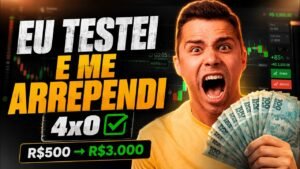 EU TESTEI ESSA ESTRATÉGIA NAS OPÇÕES BINÁRIAS E ME ARREPENDI… (R$500 → R$3.000)