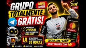 GRUPO GRATIS DA BLAZE + APLICATIVO DE INTELIGÊNCIA ARTIFICIAL 24HORAS, ENSIEI TUDO PARA VOCÊS
