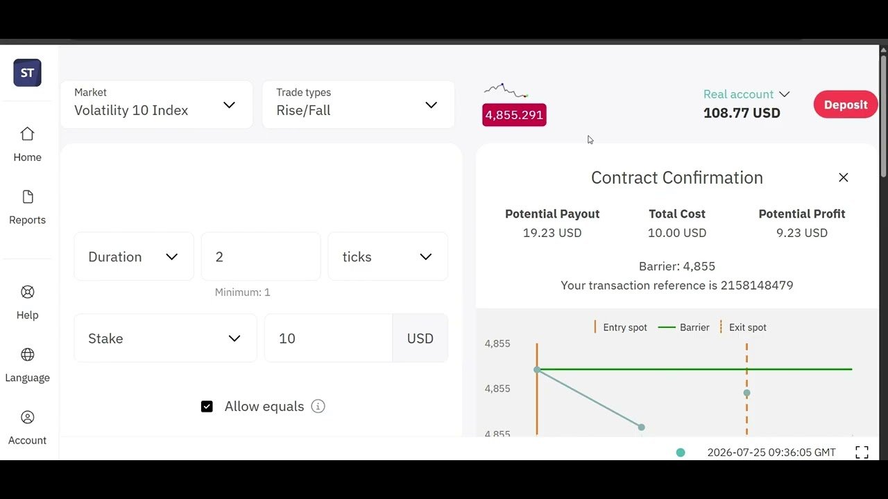 How to Make money with Binary Trading| Deriv Live Trading