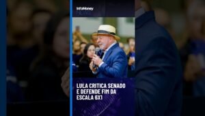 Lula critica Senado, pede eleição de progressistas e defende fim da escala 6X1 | InfoMoney News