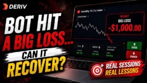 My Deriv Bot Hit a Big Loss… Here’s What Happened Next